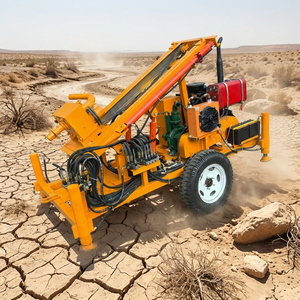 Hoogwaardige draagbare hydraulische waterputboorinstallatie, aangedreven door een dieselmotor, mobiele boormachine te koop - Product Image 6