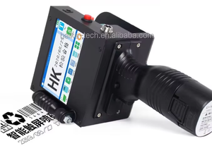 Draagbare Handheld Inkjetprinter Met Groot Scherm Flatbed Digitale Date <span class=keywords><strong>Encoder</strong></span> Metalen Printing Peakprint Inkjet Pistoolprinter - Product Image 3