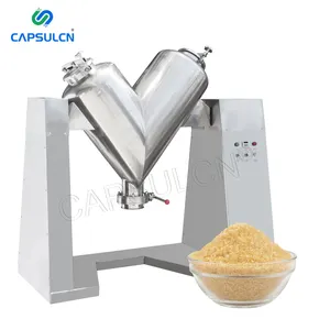 Baharat/buğday/gübre kozmetik kimyasal karıştırma makinesi toz karıştırma makinesi V tipi toz mikser