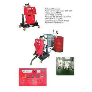 Security Door Casting Pu Foam Pouring Machine/Polyurethane Foam Injection Machine