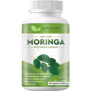 OEM kapsul <span class=keywords><strong>Moringa</strong></span> organik meningkatkan metabolisme energi & suplemen imun kapsul ekstrak daun <span class=keywords><strong>Moringa</strong></span> organik - Product Image 1