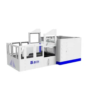 China First Flexible Bending Center Fully Automatic Tool Change Panel Bender AT-QS2023 Sheet Metal Door Cabinet Chassis Industry