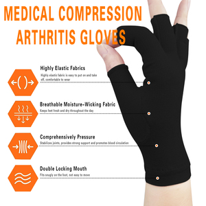 Manchon de compression médical pour l'arthrite, doux et respirant, soulagement des gonflements de la main, physiothérapie et soins quotidiens - Product Image 4