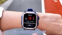 Reloj Inteligente GPS ODM con Pantalla Cuadrada TFT HD de 1.83 Pulgadas, Monitor de Ritmo Cardíaco, Monitor de Sueño, Brújula, Resistente al Agua IP68, para Deportes al Aire Libre