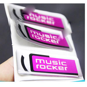 Accepter une commande personnalisée Design professionnel Autocollant époxy souple adhésif durable non jaune de haute qualité Promotion - Product Image 6