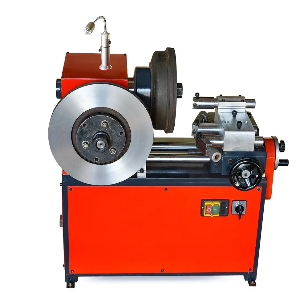 Car Brake Disc Skimming Machine Brake drum repair cutting machine brake disc lathe Rim Correct And Straighten Machine