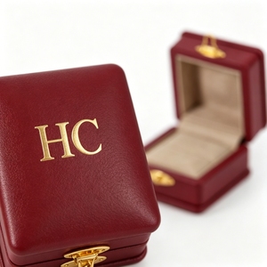 Superior Faux Leather <b>Ring</b> <b>Box</b> Manufacturer Bulk OEM ODM Hinged Jewelry Packaging <b>Box</b> Factory Direct for Global Jewelry Vendors - Product Image 4