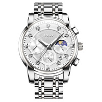 Montre à quartz OEM 2951 Elite-Class avec mouvement chinois et bracelet en acier étanche 3ATM pour un cadeau spécial Fête des Pères