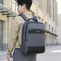 Mochila para Portátil Unisex 2026, Grande, Impermeable, de Nailon, con Puerto USB, Panel Personalizado, Bolsa de Negocios para Hombre