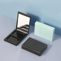 Palette de fards à paupières ronde à 5 compartiments, boîte vide en plastique, palette de fards à paupières, palette à lèvres, plateau de maquillage, vente chaude