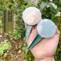 Boîte de semis manuelle à 5 vitesses réglables en plastique pour légumes et fleurs, outils de jardinage à domicile