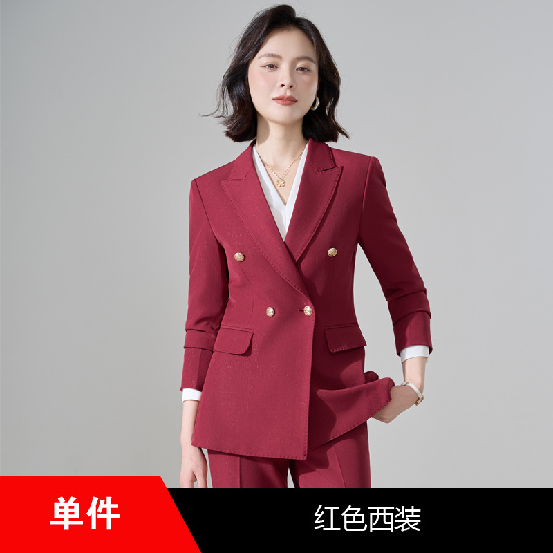 red suit