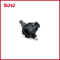 2 boulons Série IPC Accessoires pour fils électriques 20kv Connecteur de câble d'alimentation en plastique pour piercing pince de fil de terre TTD