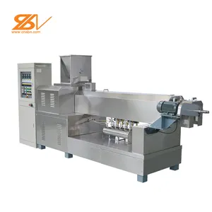 Mesin produksi ekstruder macaroni membuat dan kemasan pasta Italia industri otomatis