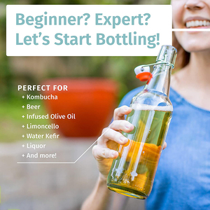 Bán buôn nhà sản xuất 250ml 500ml <span class=keywords><strong>750ml</strong></span> 1000ml lật <span class=keywords><strong>Top</strong></span> cap chai thủy tinh nước giải khát chai nước với khóa nắp đu <span class=keywords><strong>Top</strong></span> - Product Image 4