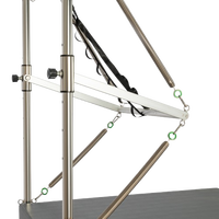 Maple Pilates Reformer, équipement de fitness multifonctionnel en bois clair, pour studio de Pilates et boutique d'esthétique