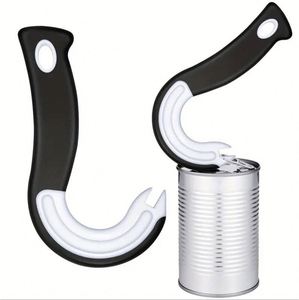 Ouvre-boîte manuel multifonction en plastique en forme de crochet pour bouteilles et canettes - Product Image 1