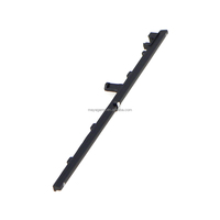 Nouveau panneau de façade de boîtier de boîtier avant de coque de couverture noire pour PS3 SLIM 4000 bouton de commutateur d'alimentation bande led