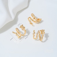 Bracelet en laiton plaqué or 14K avec zircone, papillon, fleur de rose, entretoises en cristal, perles détachables en boucle pour la fabrication de bijoux DIY