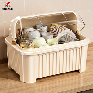Контейнер для хранения посуды XinHang, утолщенный, большой емкости, пылезащитный, для кухни - Product Image 4