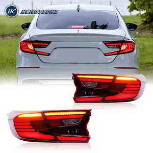 HCMOTIONZ סיטונאות מפעל DRL התנעה אנימציה V3 אחורי מנורת LED אחורית מלאה 2018-2021 פנסים אחוריים להונדה אקורד