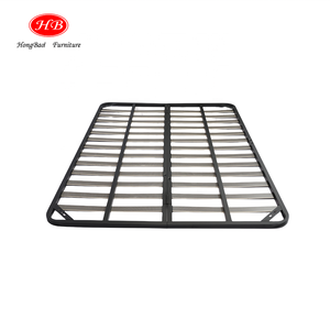 Каркас из массива дерева, складная, усиленная металлическая платформа, каркас кровати для спокойных ночей - Product Image 4