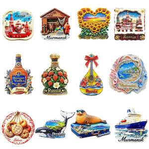 Imanes de Resina 3D de Asia, Rusia, <span class=keywords><strong>Murmansk</strong></span>, Baikal, Recuerdo Turístico, Adhesivo para Refrigerador, Artesanía, Regalo, Decoración - Product Image 1