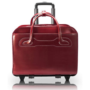 Sac de voyage d'affaires en cuir PU OEM, sac à roulettes amovible, sac de voyage de nuit pour femmes avec roulettes - Product Image 6