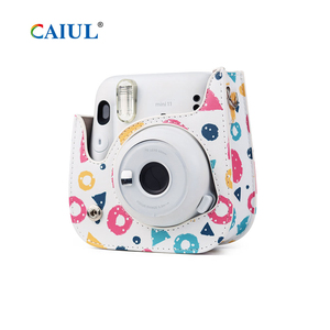Caiul doux EVA sac de rangement Style frais coloré étui de protection pour appareil photo accessoire Fuji <span class=keywords><strong>Instax</strong></span> <span class=keywords><strong>Mini</strong></span> 11/<span class=keywords><strong>9</strong></span>/12 transport pratique - Product Image 5