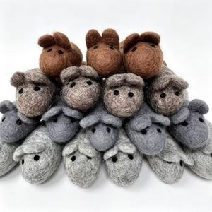 Giocattolo per Gatti in Feltro <span class=keywords><strong>di</strong></span> Lana 100% Naturale della Nuova Zelanda, Fatto a Mano, Ecologico, Riempito con Erba Gatta Naturale, Interattivo e Resistente ai Morsi - Product Image 1