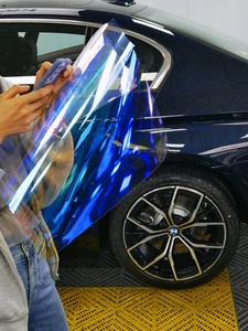 80% vlt kính chắn gió Tắc Kè Hoa cửa sổ Tint 1x30m/cuộn ánh sáng màu xanh Tắc Kè Hoa Nano gốm cửa sổ xe Tint phim năng lượng mặt trời - Product Image 5