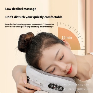 Masseur <span class=keywords><strong>de</strong></span> cou multifonction USB-C avec contrôle <span class=keywords><strong>de</strong></span> la minuterie, idéal pour soulager les douleurs dorsales et cervicales, cadeau transfrontalier, 25*25*14cm - Product Image 3