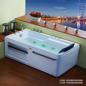 Baignoire <span class=keywords><strong>Spa</strong></span> de Luxe à Bulles Relaxantes avec de Nombreuses Jets de Massage pour Hôtels, Appartements et Resorts - Product Image 3