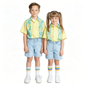 Conjuntos a juego de princesa premium para niños en Halloween - Material de poliéster - Product Image 1