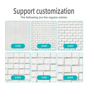 Cestello 304 316 in maglia intrecciata in acciaio inossidabile per attrezzatura industriale armadietto dispensa pulizia rete metallica cestello - Product Image 4