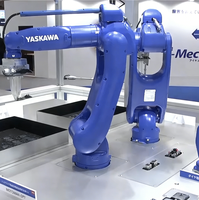 Robot à 6 axes YASKAWA GP7 avec PLC et moteur, station de travail à vision 3D pour l'assemblage de voitures miniatures, tri électronique de précision