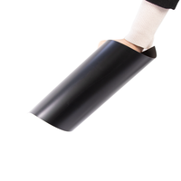 Épaisseur de feuille de PVC noir mat de haute qualité 0.1mm 0.3mm rouleau de feuille de PVC rigide noir brillant