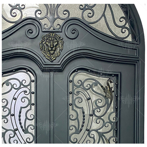 Nouvelle conception, fournisseur chinois, portail <span class=keywords><strong>de</strong></span> villa <span class=keywords><strong>de</strong></span> style européen, portail en fer, cour, <span class=keywords><strong>garage</strong></span>, <span class=keywords><strong>porte</strong></span> en fer antivol <span class=keywords><strong>de</strong></span> grande taille - Product Image 2