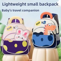 Nueva Mochila Escolar Infantil de Poliéster Oxford con Dibujos Animados, Linda Mochila Escolar de Gran Capacidad para Niños y Niñas