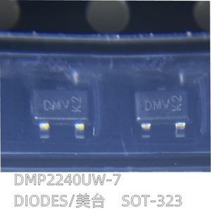 Transistor MOSFET DMP2240UW 7 canaux, SOT-323, 20V, 1,5A pour applications de puissance - Product Image 3