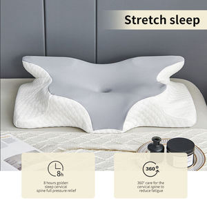 <span class=keywords><strong>Oreiller</strong></span> cervical ergonomique pour dormir, soutien orthopédique, sans odeur, contour pour soulager les douleurs cervicales, <span class=keywords><strong>oreiller</strong></span> en mousse à mémoire <span class=keywords><strong>de</strong></span> <span class=keywords><strong>forme</strong></span>, <span class=keywords><strong>forme</strong></span> <span class=keywords><strong>papillon</strong></span> - Product Image 2