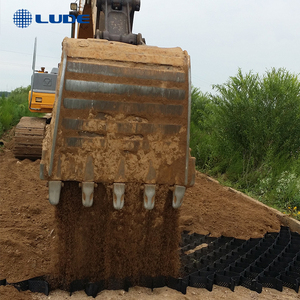 Sỏi ổn định nhựa HDPE geocell Dirt Locker lát đổ geocells cho vườn với bề mặt kết cấu di động - Product Image 4