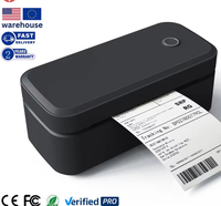 Imprimante d'étiquettes thermiques directes pour codes-barres et expédition, 150 mm/s, 80 mm (3 pouces), pour suivi d'entrepôt, interface USB/sans fil, en stock