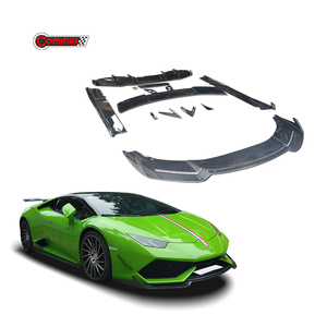 Kit de Carrocería de Fibra de Carbono Estilo RZ para Lamborghini Huracán LP610, Alerón Delantero, Trasero y Lateral, Faldones Laterales, Alerón Trasero - Product Image 1