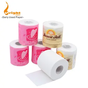 Toptan ucuz baskılı otel tuvalet kağıdı kağıdı banyo doku üreticileri