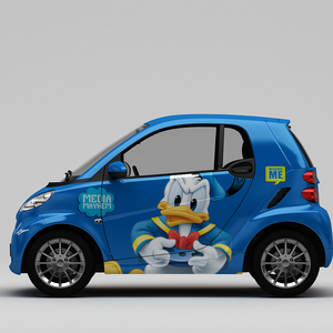 WRAPMASTER Vinilos Personalizados para Automóviles de 5*65 pies, Vinilo Decorativo para Automóviles con Diseño Personalizado de Autobús Infantil, Película Colorida para Envolver Vehículos - Product Image 5