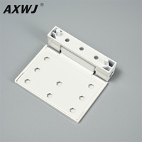 Charnière de fenêtre robuste en alliage d'aluminium, charnière à friction blanche pour portes, charnière à embout pour profilés UPVC et vinyle, quincaillerie