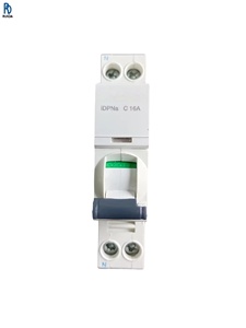 เบรกเกอร์วงจรขนาดเล็ก IDPNA C 16A แบบ PLC สำหรับการเขียนโปรแกรม PLC ป้องกันการโอเวอร์โหลดและการลัดวงจร ระบบไฟฟ้าแรงดันต่ำ - Product Image 1