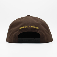 Topi Snapback 5 Panel Unisex Bordir Logo 3D Vintage Bahan Twill, Tanpa Struktur, Pinggiran Datar, Bahan Kain Biasa yang Lembut, Cocok untuk Camping