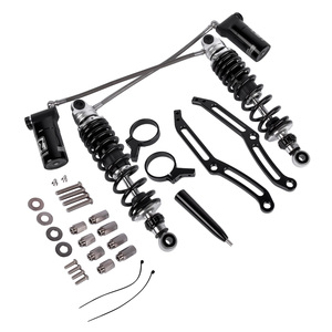 Amortisseurs de suspension arrière de réservoir à distance brillant pour <span class=keywords><strong>Electra</strong></span> Road Glide 14-on <span class=keywords><strong>CVO</strong></span> - Product Image 5